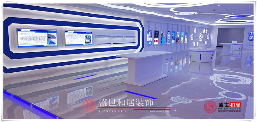 合肥科技風(fēng)展廳裝修完工圖 合肥科技風(fēng)展廳裝修完工圖